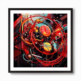 Abstract Painting 193 Art Print