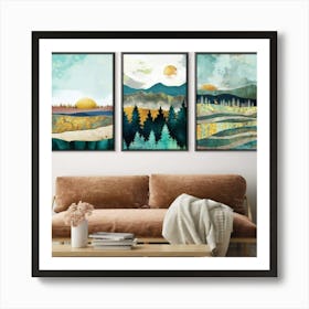 Landscape Painting Art Print