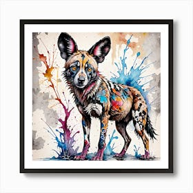 Wild Dog 1 Art Print