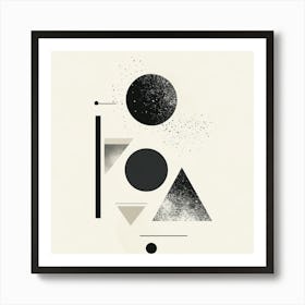 Creatai 24830 A Minimalist Illustration Featuring An Abstract 2c420407 1469 4a92 B069 49c49ffdf583 3 Art Print