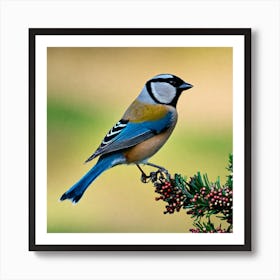 Blue Tit 79 Art Print