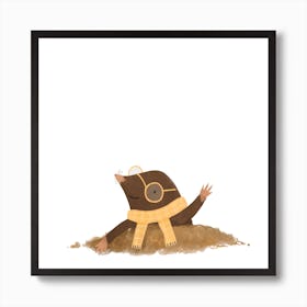 Mole Art Print