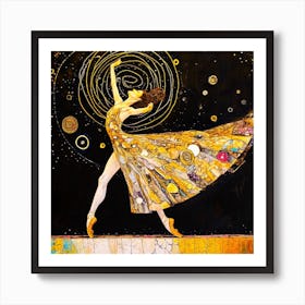 Dancing With Myself - Dance Fusion Art Print