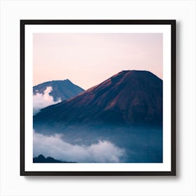 Sunrise Over Mount Batuan Art Print