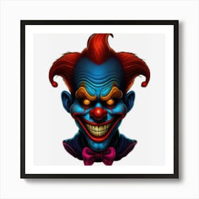 Clown Face 1 Poster