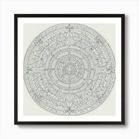 Mandala 3 Art Print