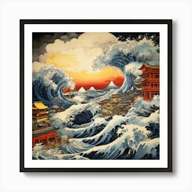 Great Wave Off Kanagawa Art Print