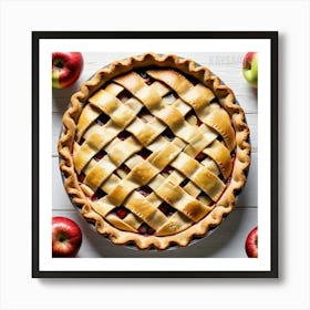 Apple Pie 4 Art Print