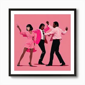 Pulp Fiction Dance Art Prints (39) Art Print