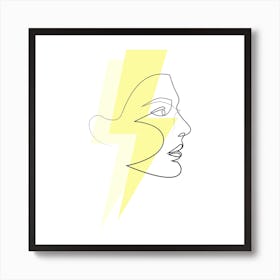 Decade Dance Square Art Print