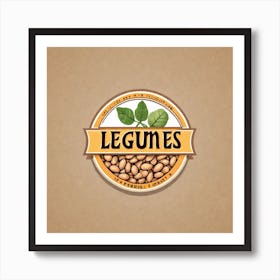 Legumes As A Logo (17) Art Print