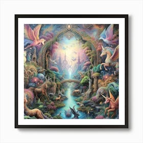 Enchanted Forest 1 Art Print