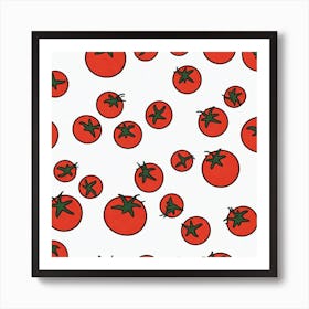 Red Tomatoes 12 Art Print