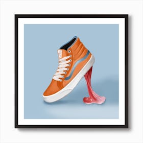 Funny Moments Square Art Print