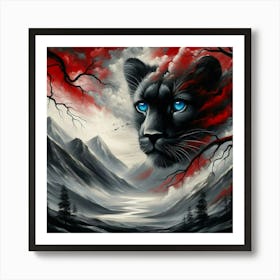 Black Panther 14 Art Print