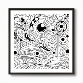 Doodles 1 Art Print