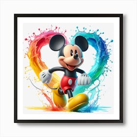 Mickey Mouse Art Print