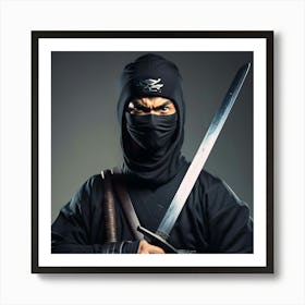 Ninja 2 Art Print