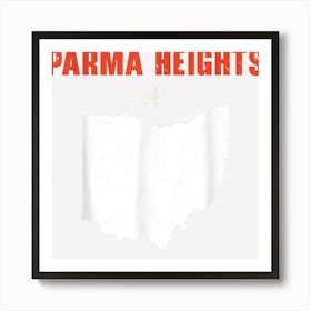 Parma Heights Ohio Usa State America Travel Ohioan Art Print