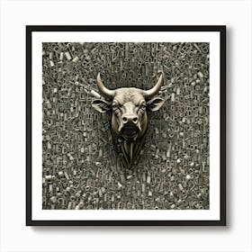 Bull - Art Print