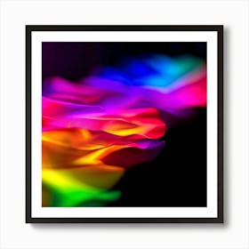 Colorful Brightness Colors Vibrant Pastel Power Gradient Vivid Luminous Radiant Bright S (11) Art Print