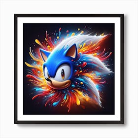 Sonic The Hedgehog 61 Art Print