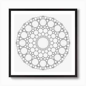 Circle Mandala 03 Art Print