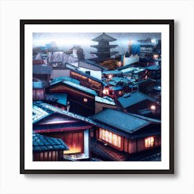 Edo Era Art Print