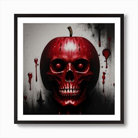 Bloody Apple 1 Art Print