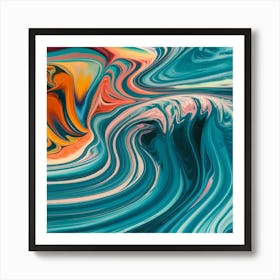 Abstract Painting 6 Art Print