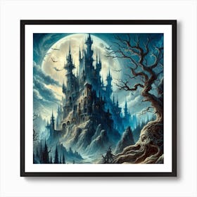 Gothic Castle 1 Art Print