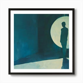 Shadow Of The Moon Art Print