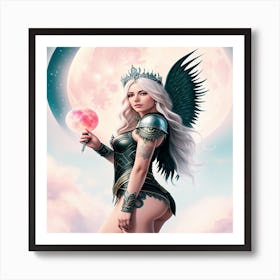 Lollipop Fairy Art Print