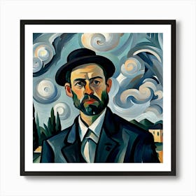 Portrait Of A Man Art Print