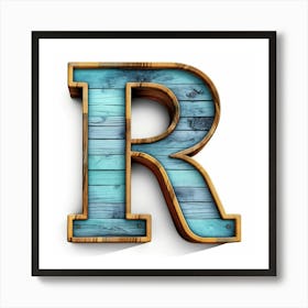 Letter R Affiche