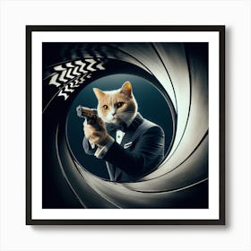 CAT BOND Art Print