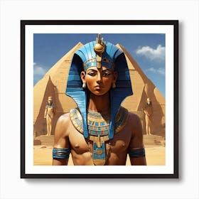 Pharaoh Art Print
