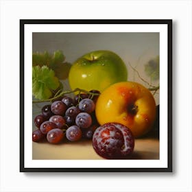 Fruit Stock Videos & Royalty-Free Footage 3 Art Print