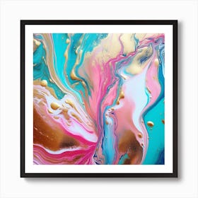 Abstract Painting 211 Art Print