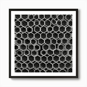 Black And White Background Art Print