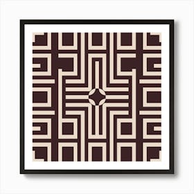 Geometric Pattern 7 Art Print