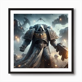 Space Marines Art Print