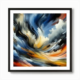 Abstract Painting 43 Art Print