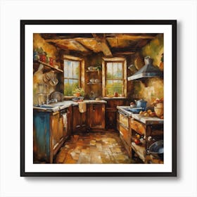 Country Kitchen 2 Art Print