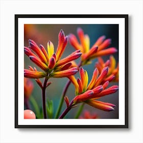 Kangaroo paw Art Print