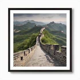 Great Wall Of China Art Print