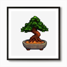 Bonsai Tree 4 Art Print