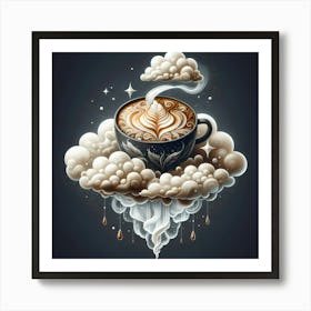 Coffee And Clouds 1 Affiche