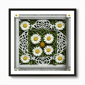 Imagine Vines Of Many Intertwined Small White Dais rug(5) Art Print