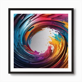 Abstract Painting 142 Art Print